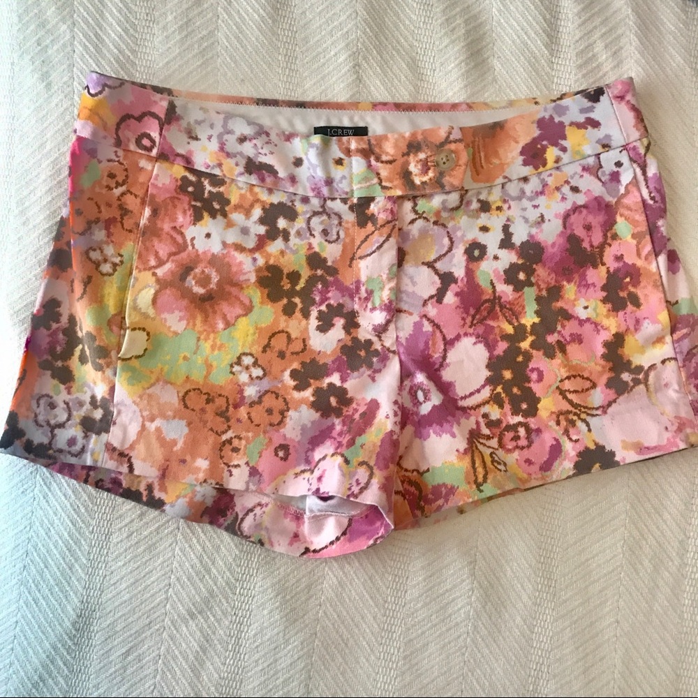 Jcrew Floral Shorts